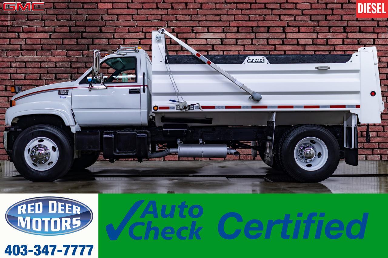 1997 GMC C7500 Daycab Dump/Plow Truck Diesel Manual