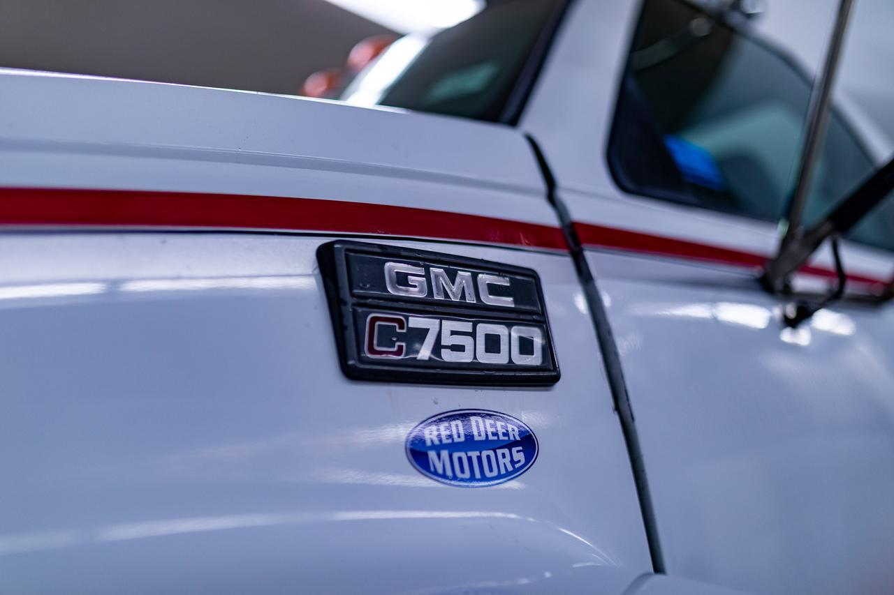 1997 GMC C7500 Daycab Dump/Plow Truck Diesel Manual Red Deer AB