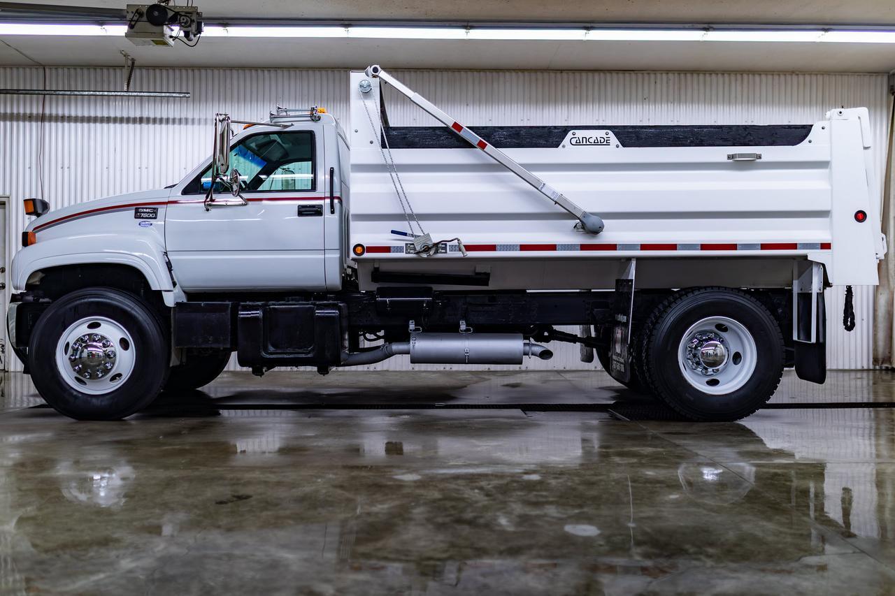 1997 GMC C7500 Daycab Dump/Plow Truck Diesel Manual Red Deer AB