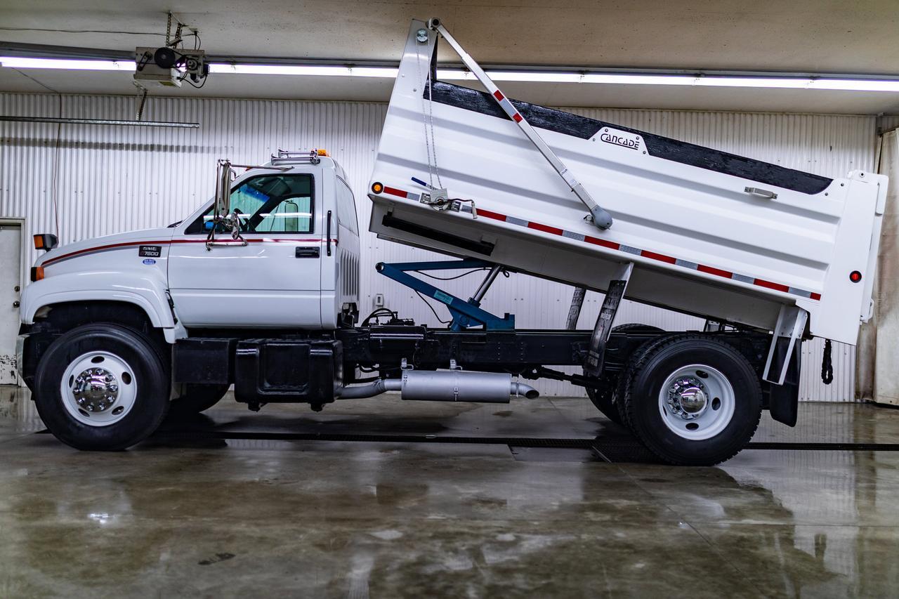 1997 GMC C7500 Daycab Dump/Plow Truck Diesel Manual Red Deer AB