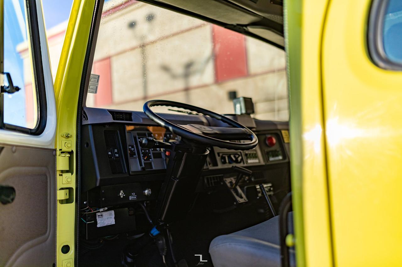 1997 International 4700 Crew Cab Fire Rescue Diesel Red Deer AB