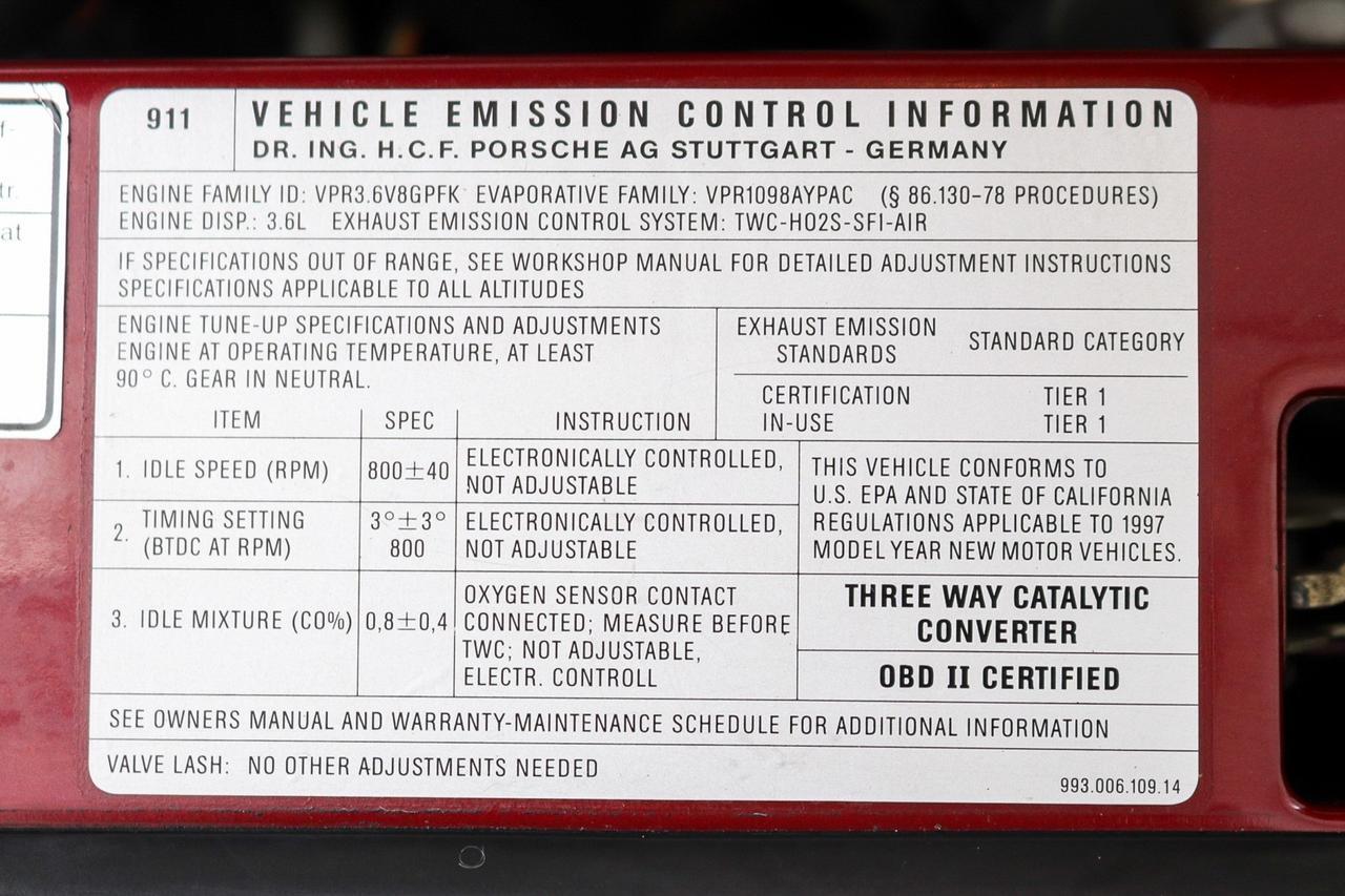 1997 Porsche 911 Carrera Newport Beach CA