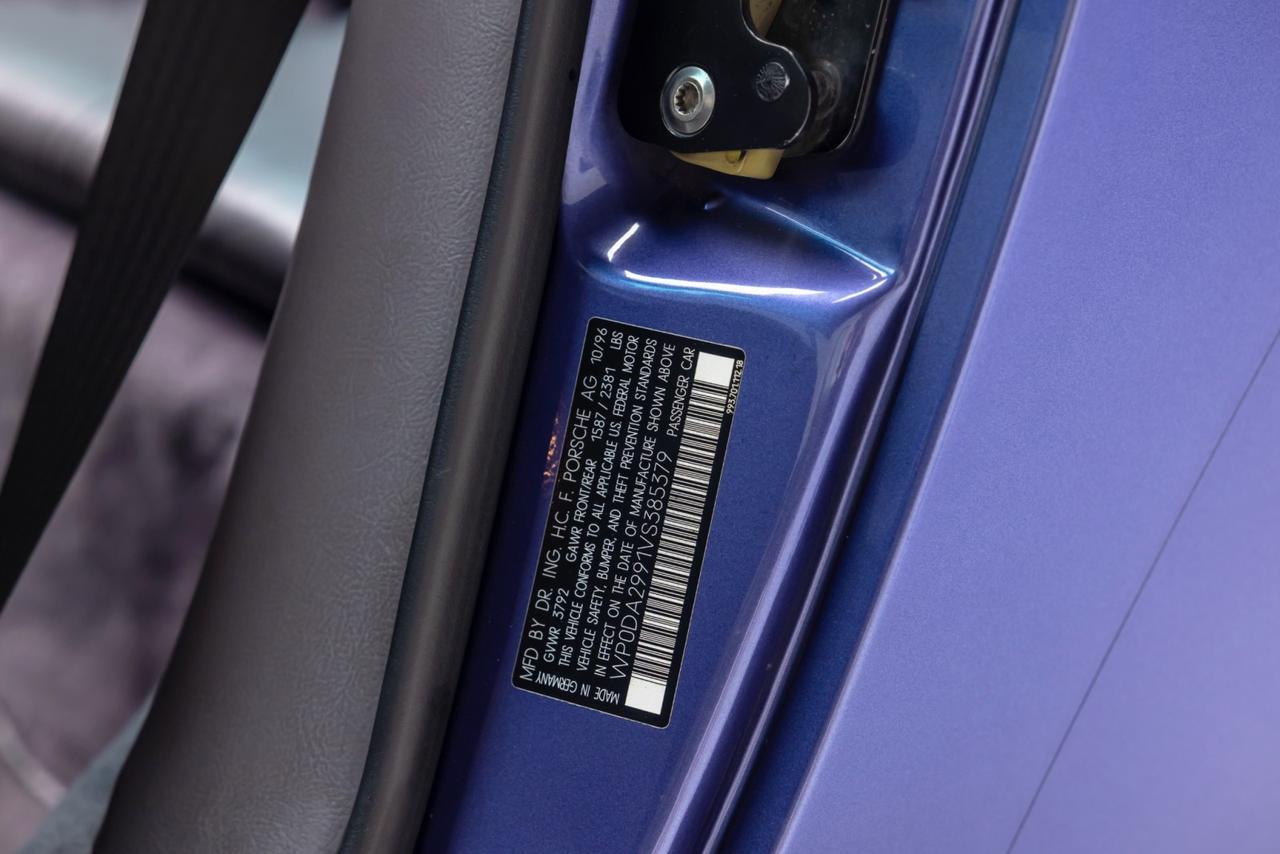 1997 Porsche 911 Carrera Targa 6spd Zenith Blue Metallic Scottsdale AZ