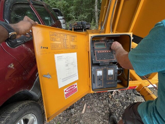 1997 Precision SMC1000 Signboard Trailer LED Message Center Henrico VA