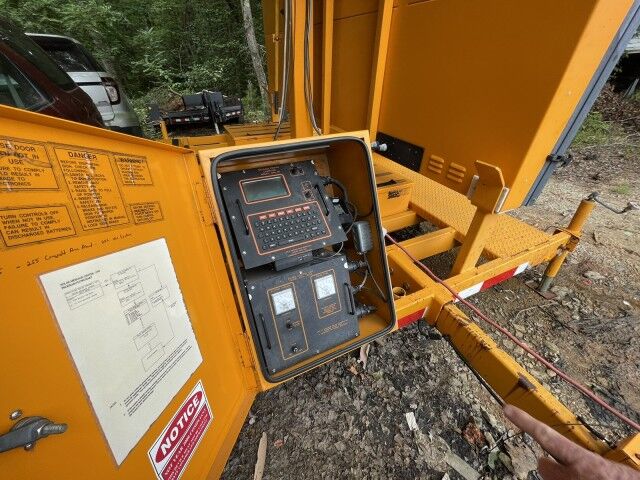 1997 Precision SMC1000 Signboard Trailer LED Message Center Henrico VA