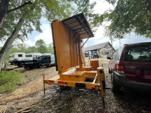 1997 Precision SMC1000 Signboard Trailer LED Message Center Henrico VA