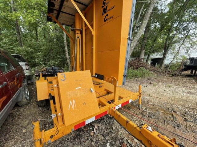 1997 Precision SMC1000 Signboard Trailer LED Message Center Henrico VA