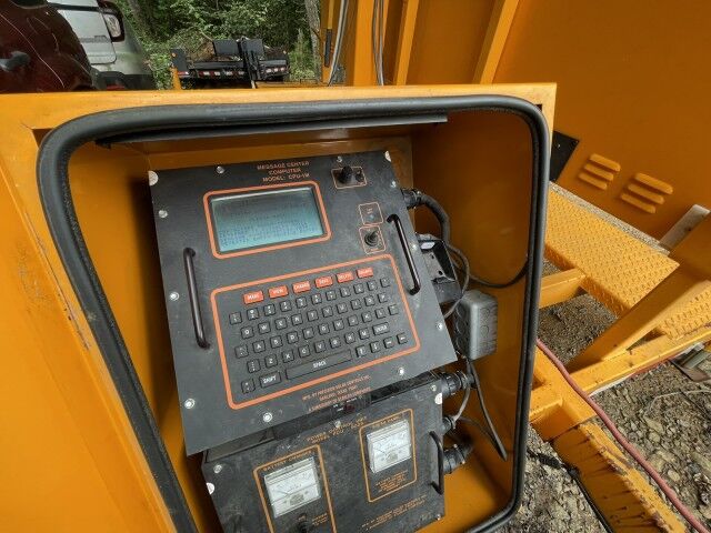 1997 Precision SMC1000 Signboard Trailer LED Message Center Henrico VA