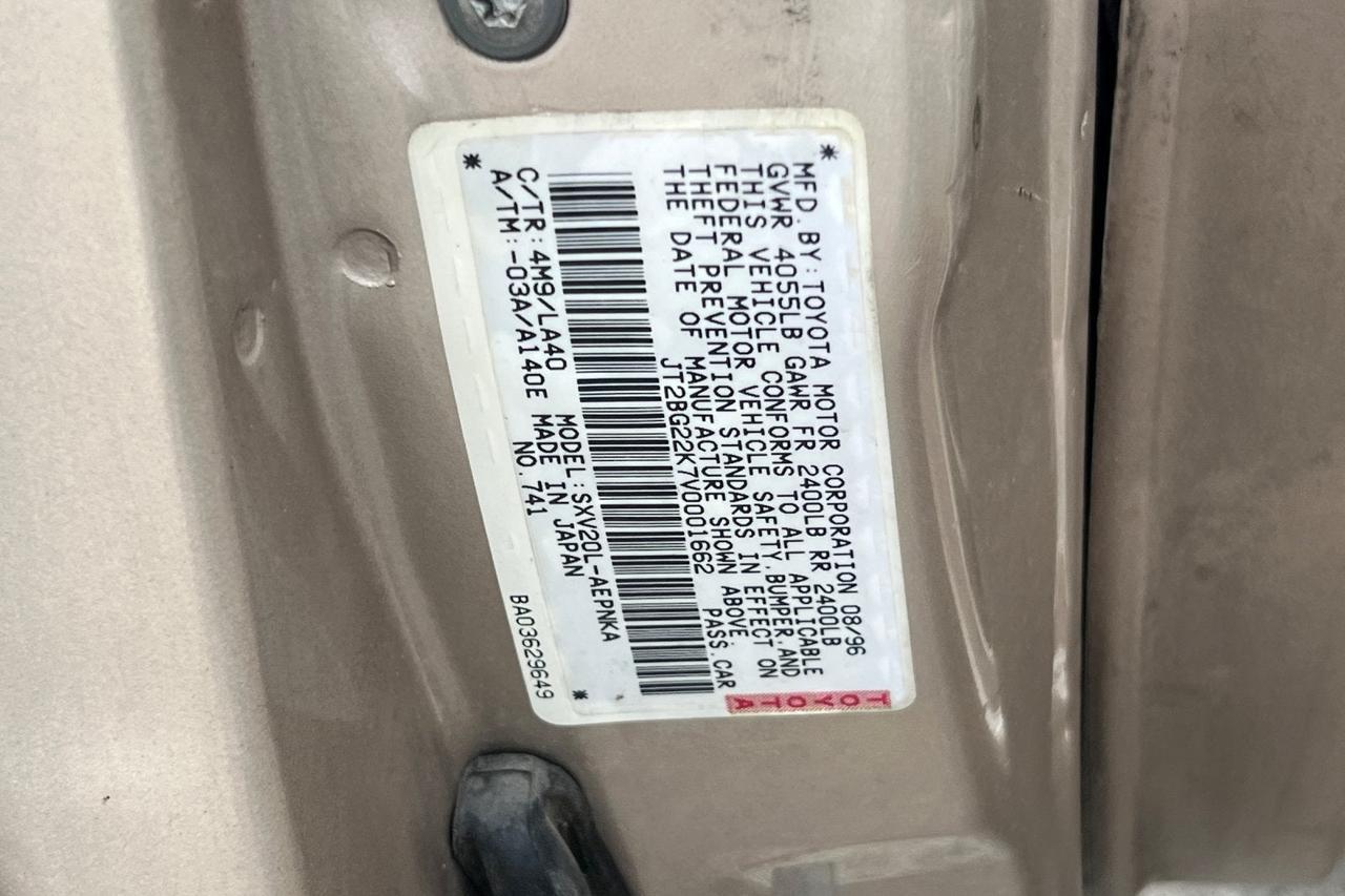 1997 Toyota Camry LE Roseville CA