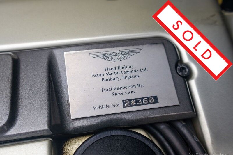1998 Aston Martin DB7 Volante Boston MA