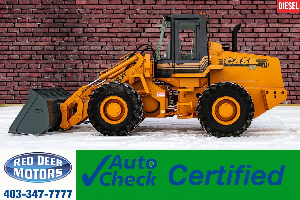 1998 Case 621B XT Wheel Loader Bucket Diesel with 4 Attachments