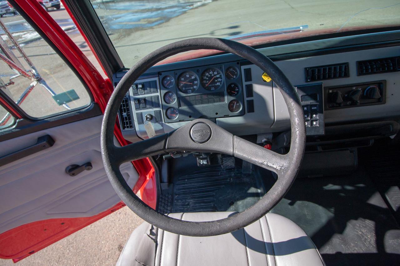1998 FREIGHTLINER FL70 Coventional Cab Cummins Diesel Red Deer AB
