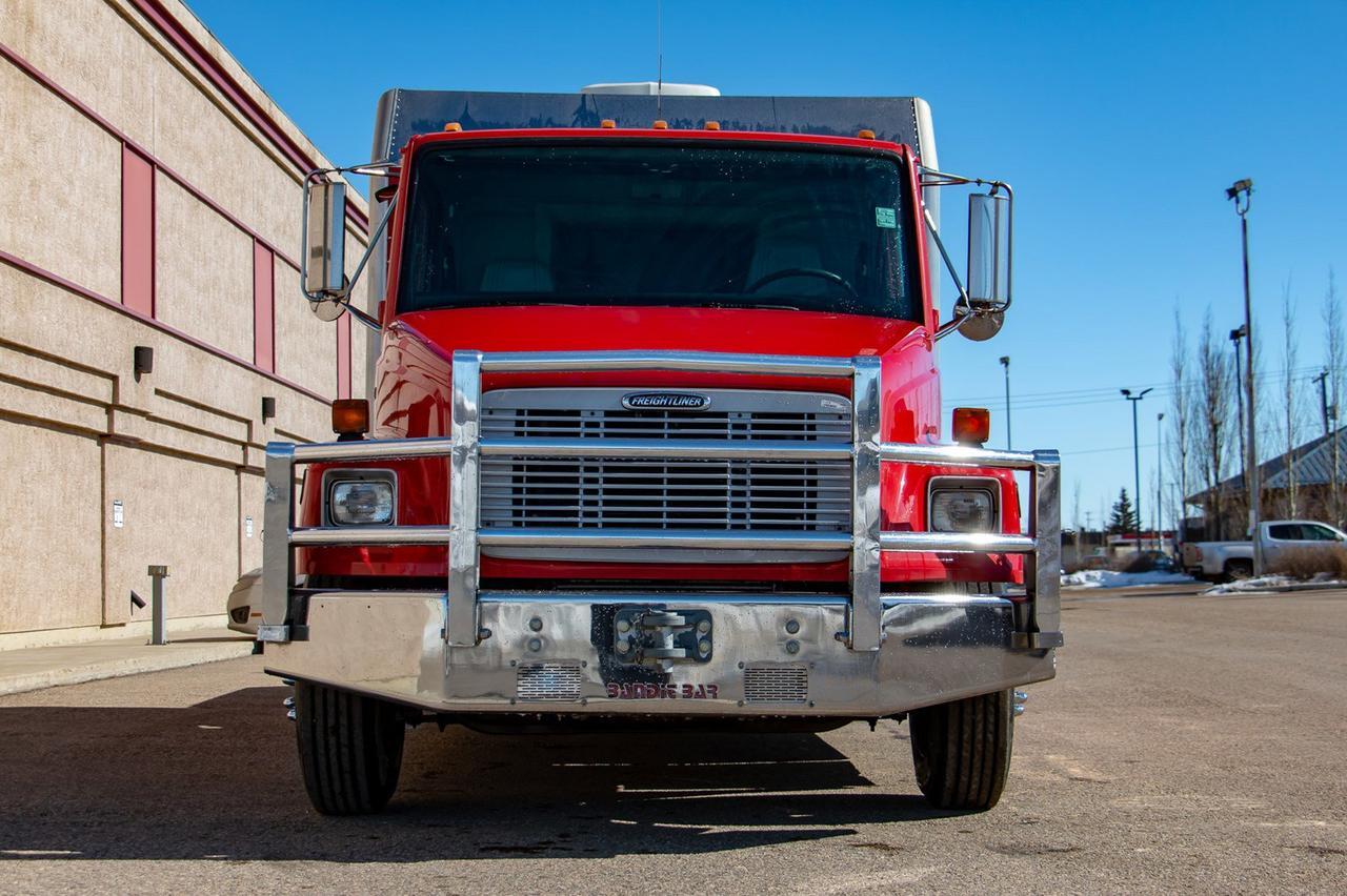 1998 FREIGHTLINER FL70 Coventional Cab Cummins Diesel Red Deer AB