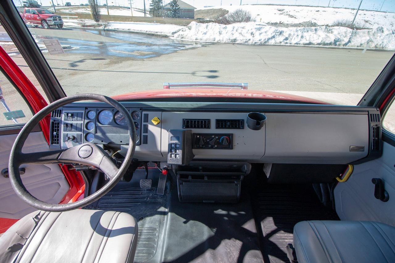 1998 FREIGHTLINER FL70 Coventional Cab Cummins Diesel Red Deer AB