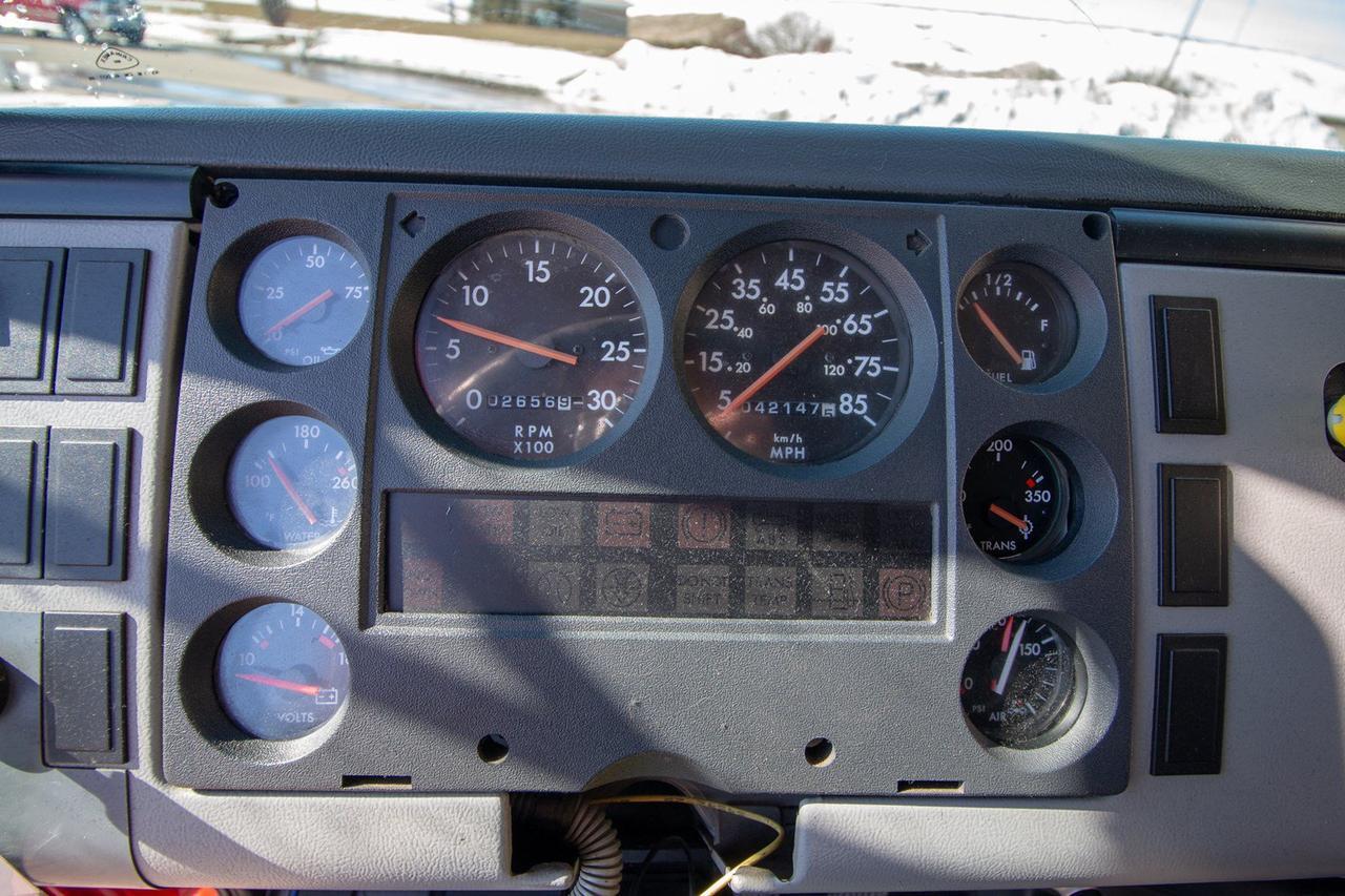 1998 FREIGHTLINER FL70 Coventional Cab Cummins Diesel Red Deer AB