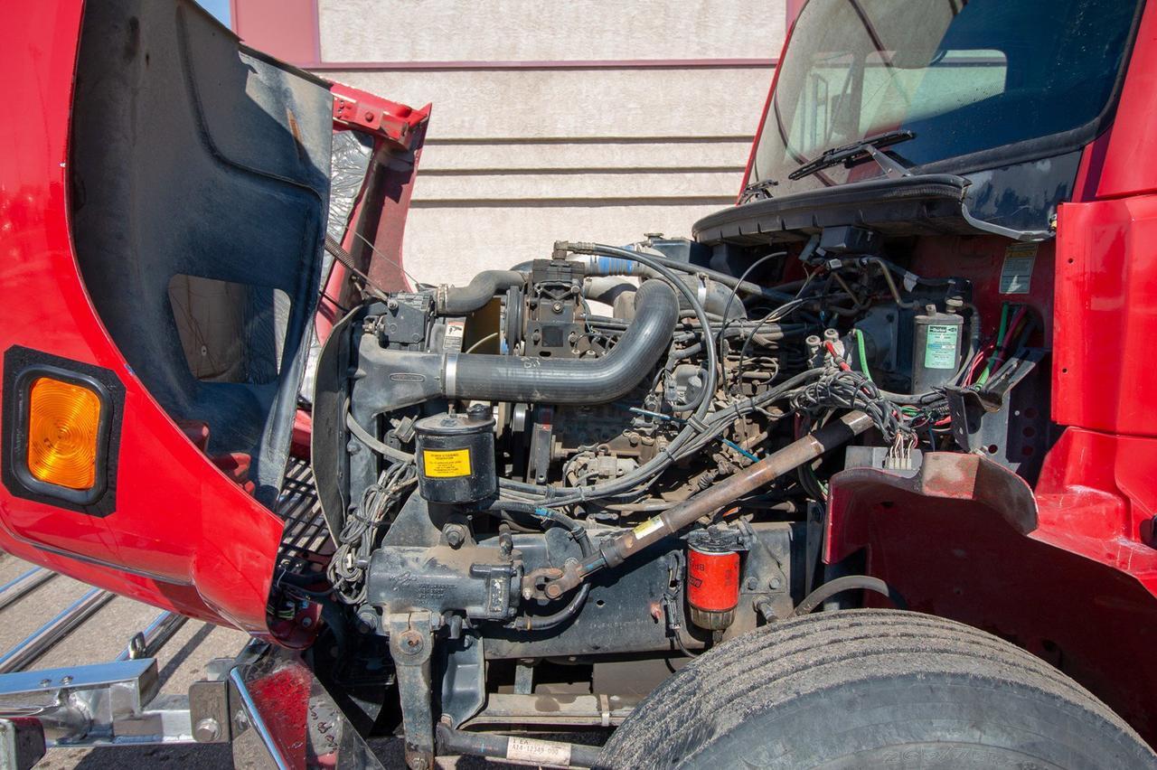 1998 FREIGHTLINER FL70 Coventional Cab Cummins Diesel Red Deer AB