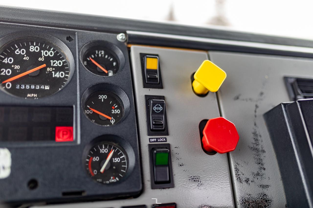 1998 Freightliner FL80 Daycab Dump Truck Diesel Auto Red Deer AB