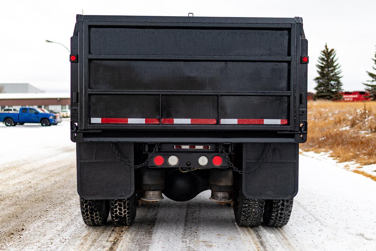 1998 Freightliner FL80 Daycab Dump Truck Diesel Auto Red Deer AB