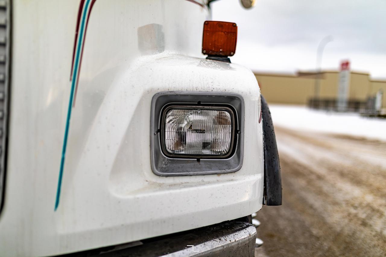 1998 Freightliner FL80 Daycab Dump Truck Diesel Auto Red Deer AB
