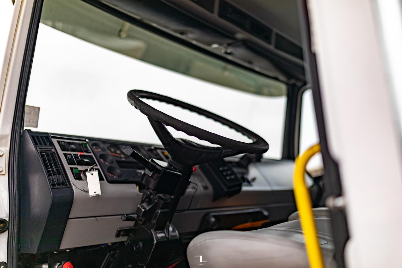 1998 Freightliner FL80 Daycab Dump Truck Diesel Auto Red Deer AB