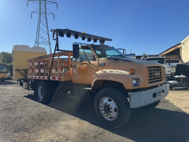 1998 GMC C Series Crash Cushion Attenuator Truck
