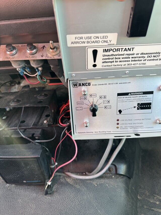 1998 GMC C7500 Crash Cushion Attenuator Truck Henrico VA