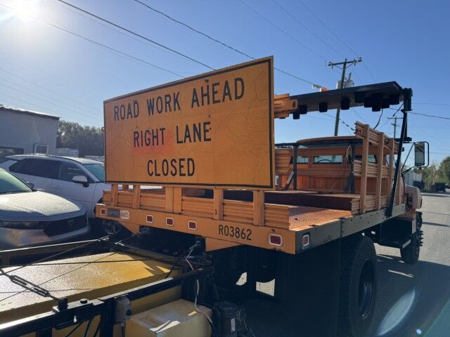 1998 GMC C7500 Crash Cushion Attenuator Truck Henrico VA