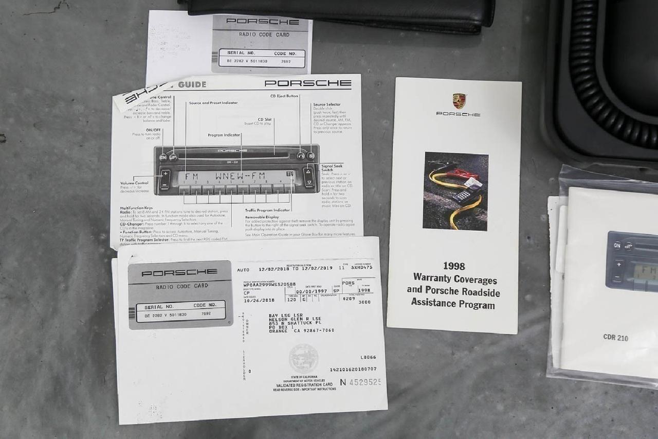 1998 Porsche 911 Carrera S Newport Beach CA