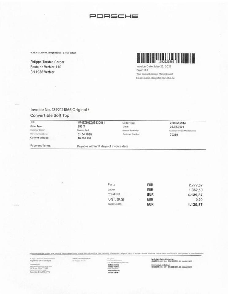 1998 Porsche 911 Carrera S Cabriolet 6spd 1 of 1 Scottsdale AZ