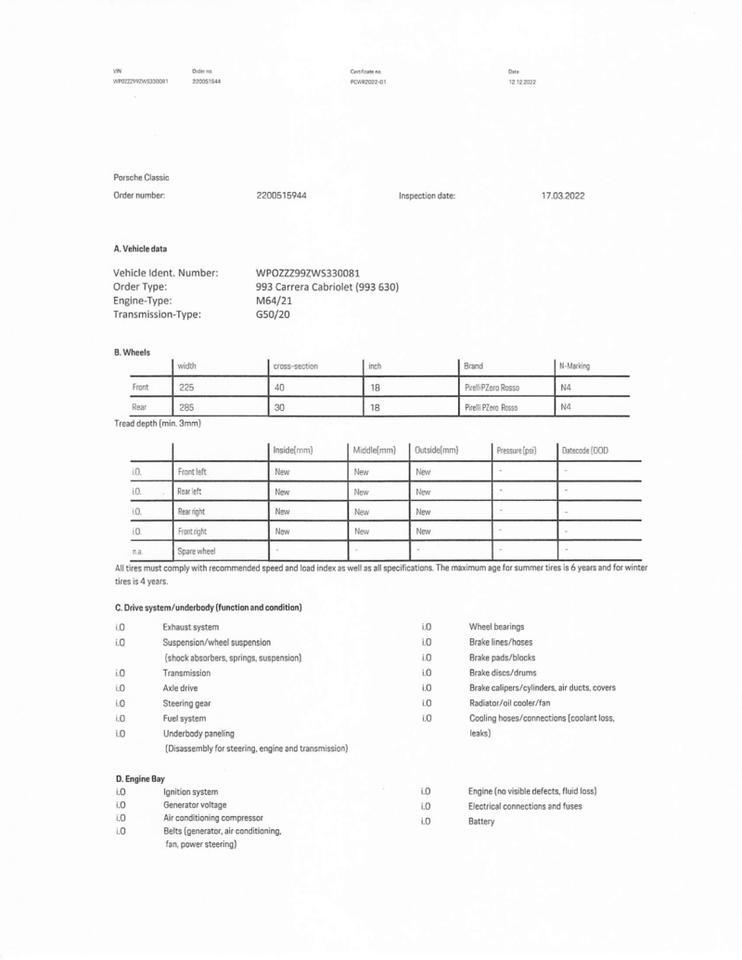 1998 Porsche 911 Carrera S Cabriolet 6spd 1 of 1 Scottsdale AZ