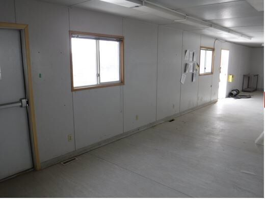 1999 60 Ft. Skid Mounted Modular Office Trailer Red Deer AB