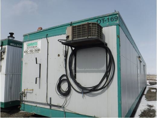 1999 60 Ft. Skid Mounted Modular Office Trailer Red Deer AB