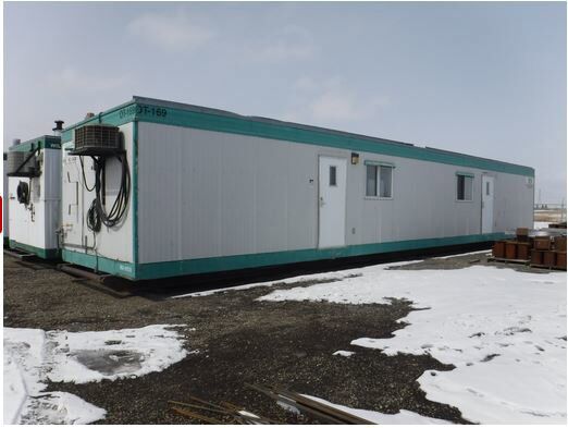 1999 60 Ft. Skid Mounted Modular Office Trailer