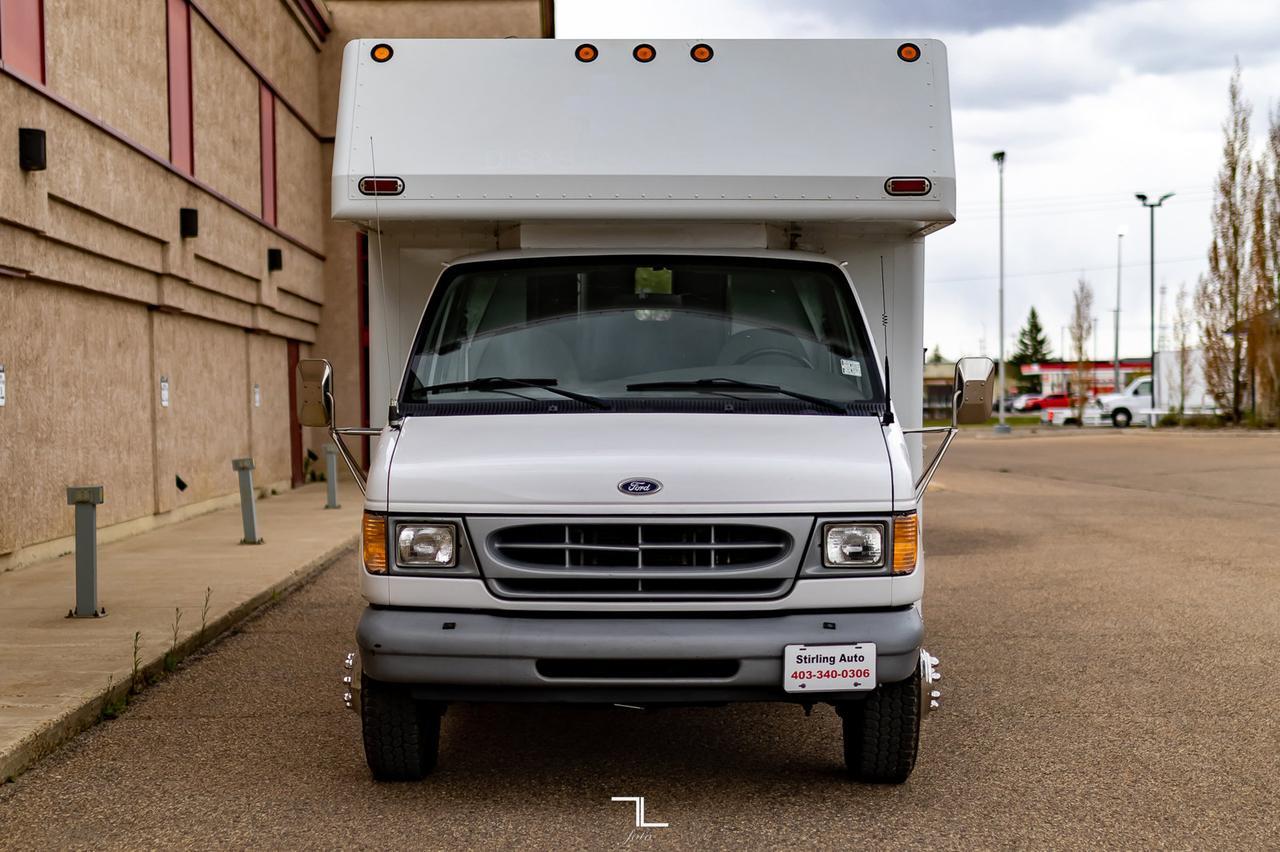 1999 Ford E-450 Cube Van Diesel Mobile Office Red Deer AB