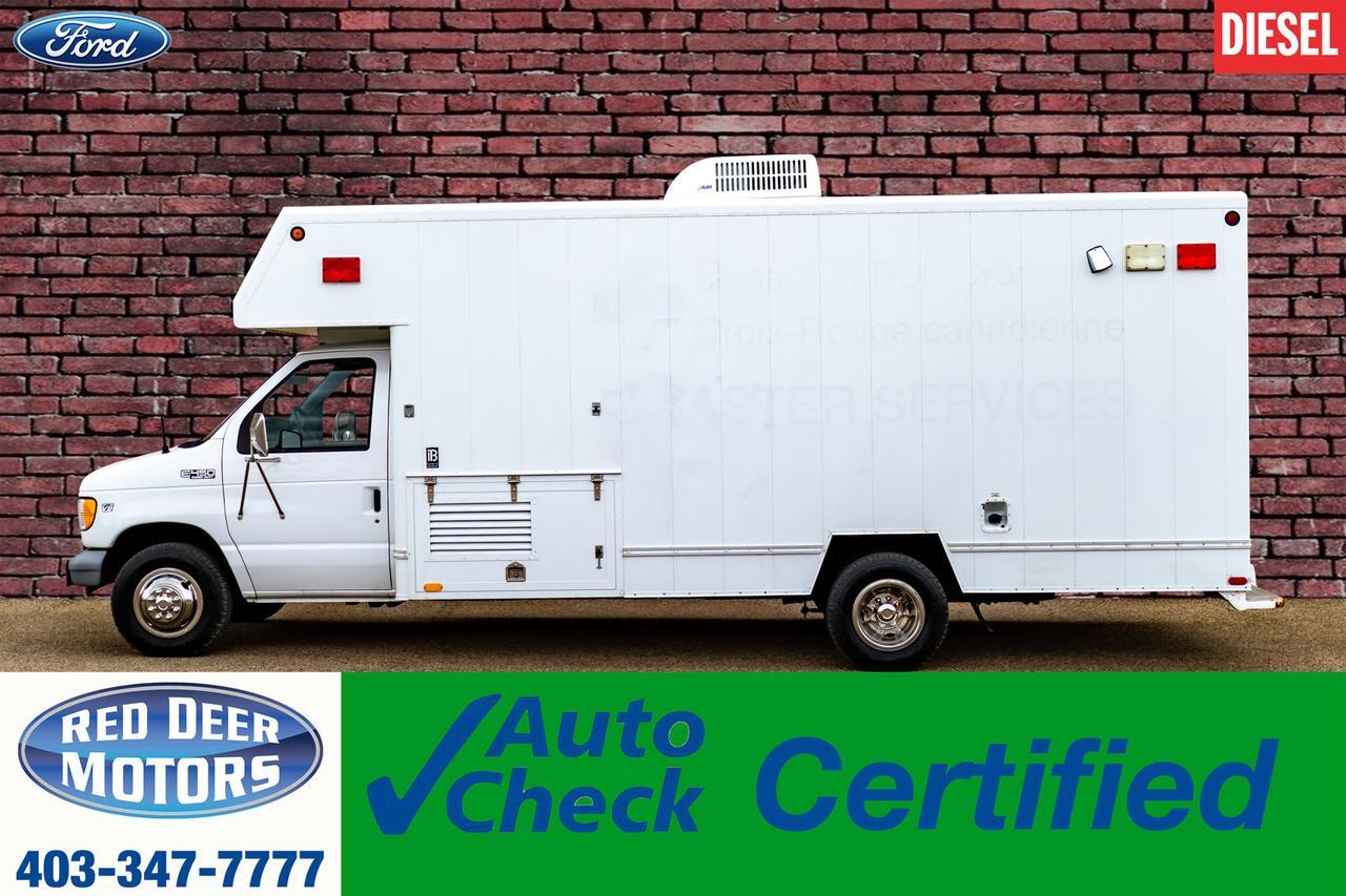 1999 Ford E-450 Cube Van Diesel Mobile Office