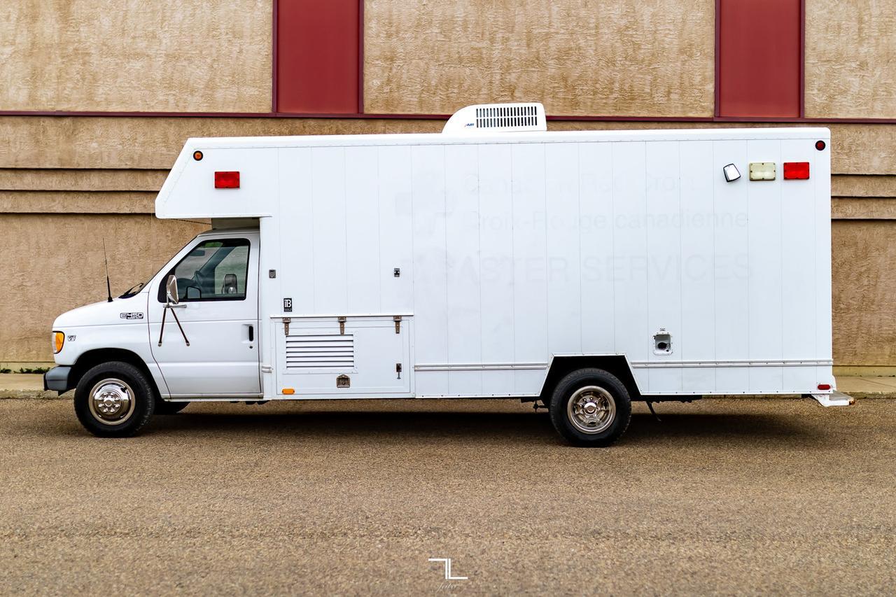 1999 Ford E-450 Cube Van Diesel Mobile Office Red Deer AB