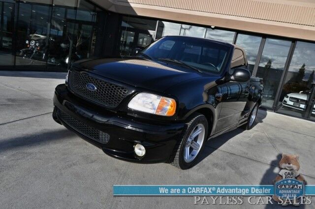 1999 Ford F-150 SVT Lightning / 5.4L Supercharged V8 / Regular Cab / Automatic / Power Driver's Seat / Power Locks, Windows & Mirrors / Air Conditioning / SnugTop Tonneau Cover / Second Set Of Rims / Tow Pkg / Only 38K Miles Anchorage AK