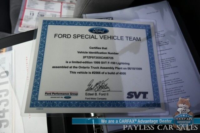 1999 Ford F-150 SVT Lightning Anchorage AK