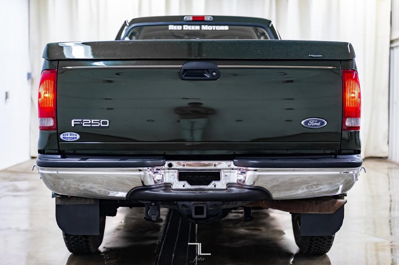 1999 Ford F-250 4x4 Super Cab XLT FX4 Longbox Diesel Red Deer AB