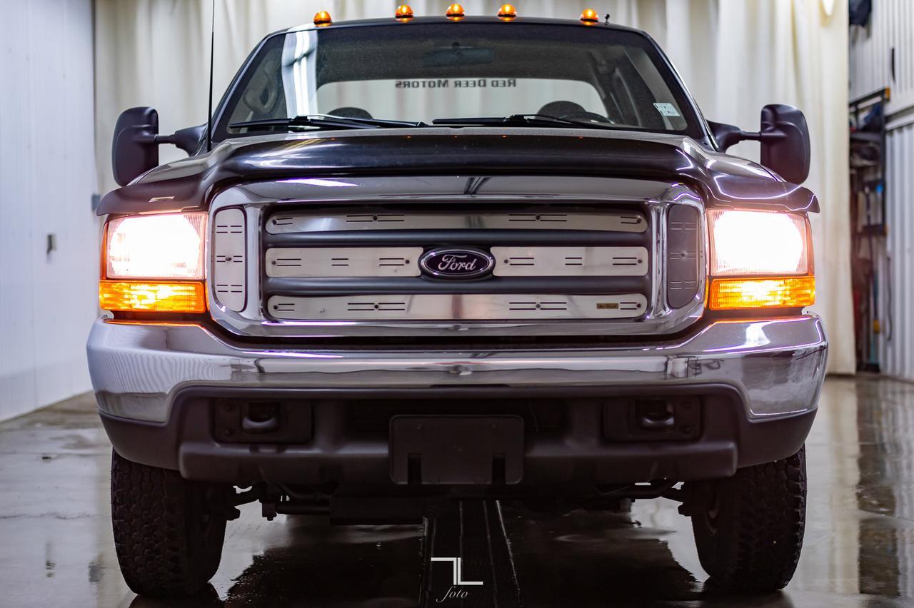 1999 Ford F-250 4x4 Super Cab XLT FX4 Longbox Diesel Red Deer AB