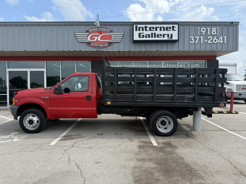 1999 Ford F-450 4x4 7.3L Diesel 6-Speed Stake Flatbed XL Collinsville OK