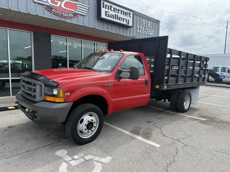 1999 Ford F-450 4x4 7.3L Diesel 6-Speed Stake Flatbed XL Collinsville OK
