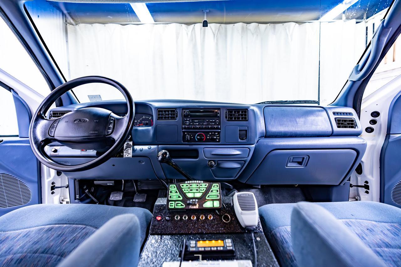 1999 Ford F-450 4x4 Crew Cab XLT Rescue Mechanics Diesel Manual Red Deer AB