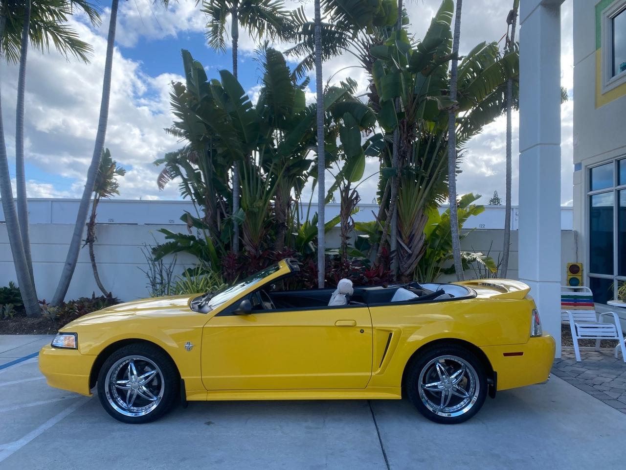 1999 Ford Mustang GT LOW MILES 8,145 1 OWNER FL CONV Pompano Beach FL