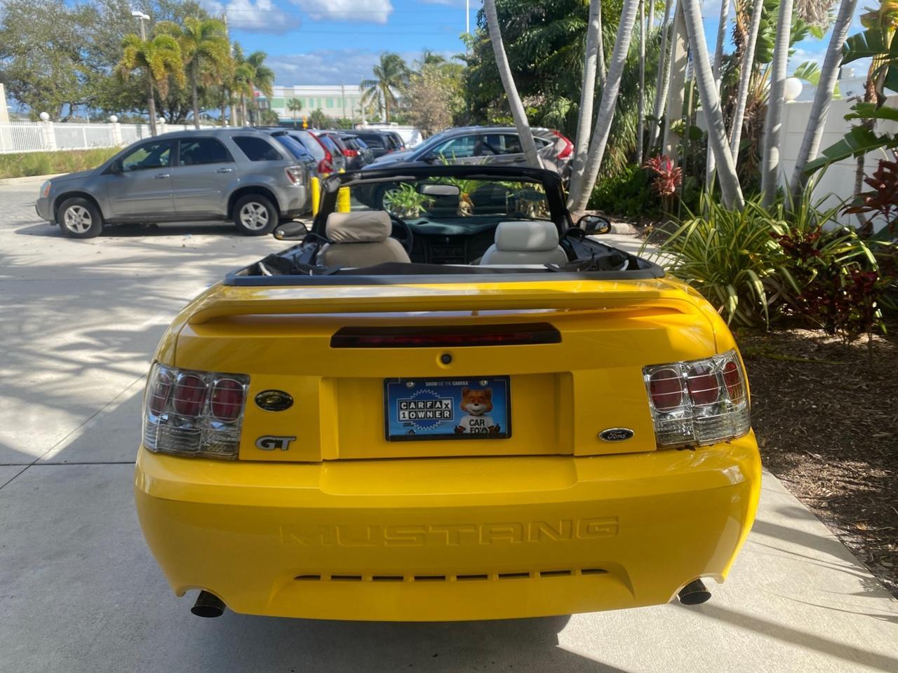 1999 Ford Mustang GT LOW MILES 8,145 1 OWNER FL CONV Pompano Beach FL