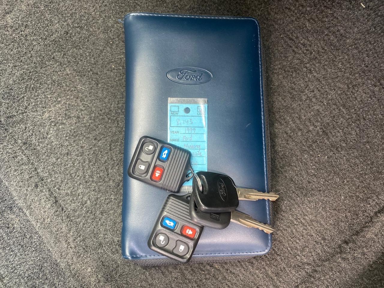 1999 Ford Mustang GT LOW MILES 8,145 1 OWNER FL CONV Pompano Beach FL