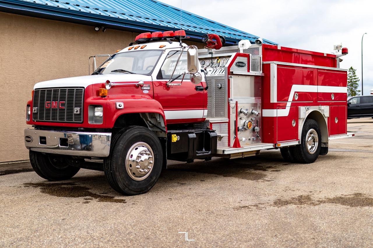 1999 GMC 8500 Fire Truck Diesel Red Deer AB