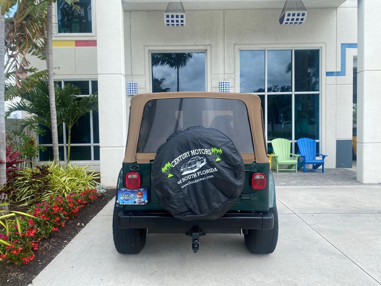 1999 Jeep Wrangler Sahara AUYO AC 6 CYL LOW MILES 47,009 Pompano Beach FL