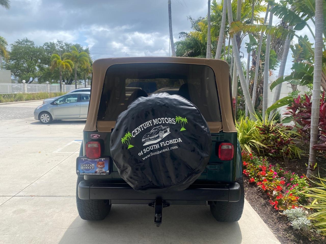 1999 Jeep Wrangler Sahara AUYO AC 6 CYL LOW MILES 47,009 Pompano Beach FL
