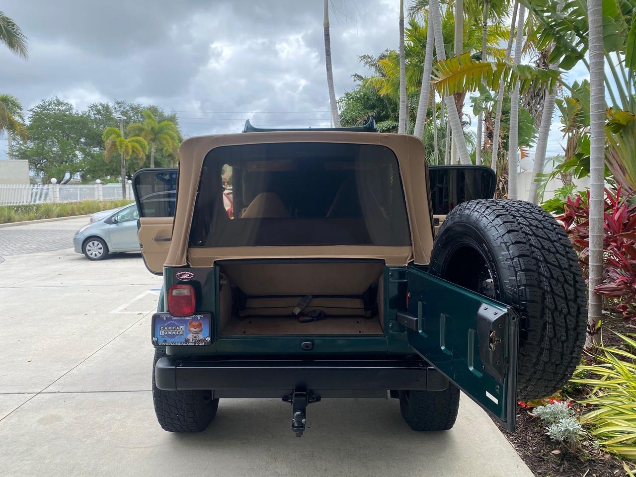 1999 Jeep Wrangler Sahara AUYO AC 6 CYL LOW MILES 47,009 Pompano Beach FL